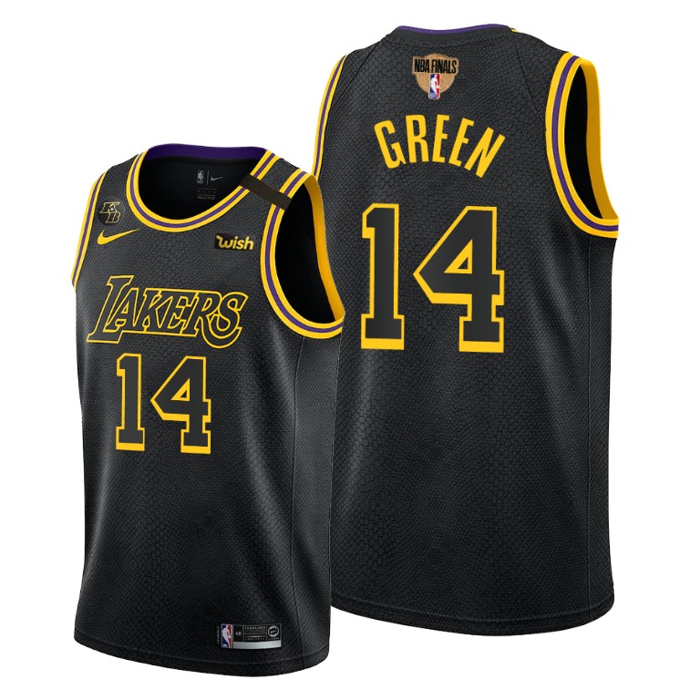 Men's Los Angeles Lakers Danny Green #14 NBA Inspired Mamba 2020 Western Conference Champions Finals Black Basketball Jersey HRP3383PB
